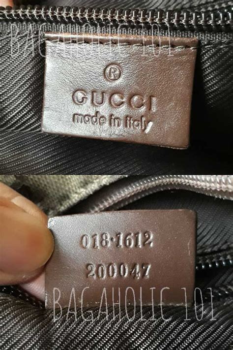 how to check Gucci bags